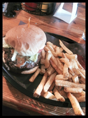 Old Crow Forty Creek burger